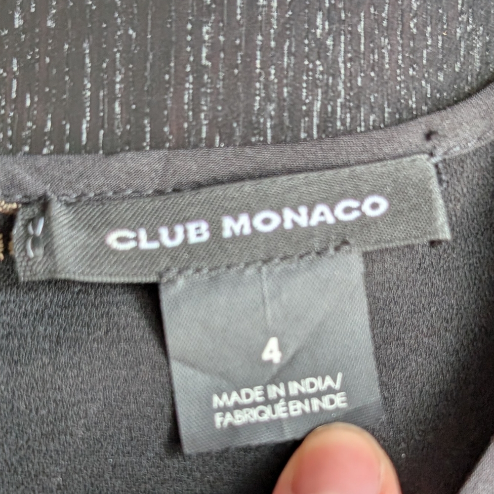 Club Monaco Floral Embroidered Romper - Picture 11 of 12